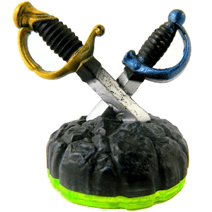 Pirate Ghost Swords - Magic Item (Skylanders Spyro's Adventure) Pre-Owned: Figure Only