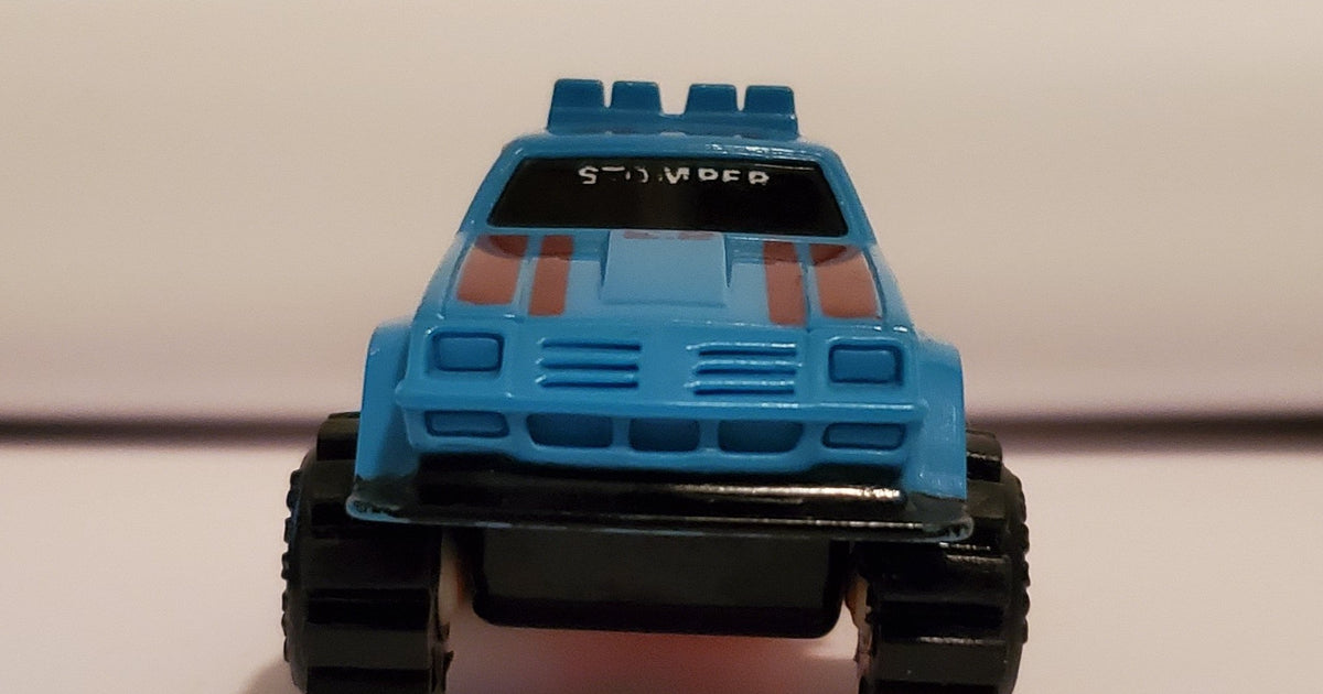 Mini Stomper Truck Blue Dodge Rampage 4x4 Not Battery Powered
