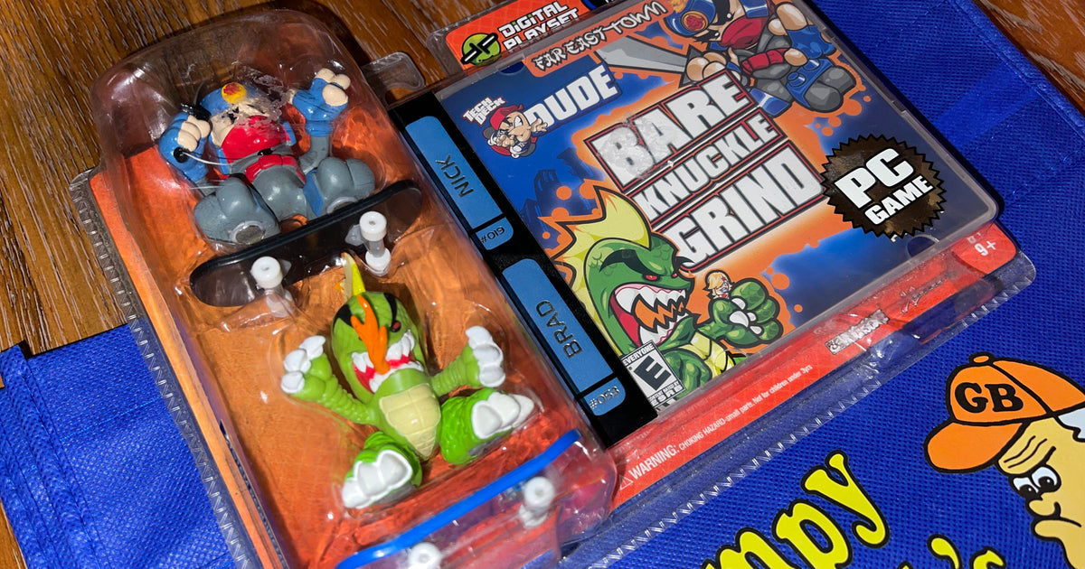 Tech Deck Dudes Digital Playset PC Game Bare Knuckle Grind Far Ea