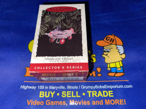 Murray Airplane #3 (1996) (Kiddie Car Classics) (Collector's Series) Don Palmiter (Hallmark Keepsake) Pre-Owned: Ornament and Box