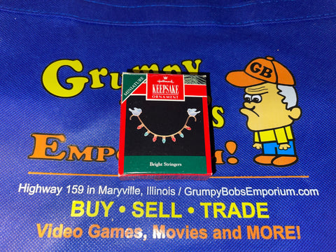 Bright Stringers (Miniature) (1992) (Hallmark Keepsake) Pre-Owned: Ornament and Box