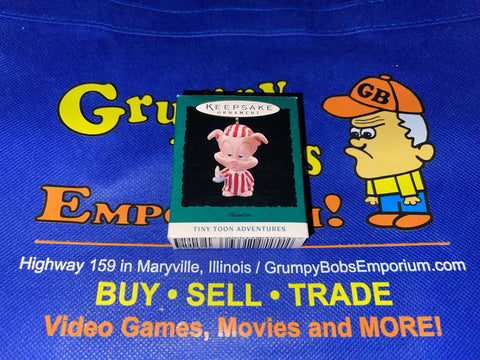 Tiny Toon Adventures: Hampton (Miniature) (1994) (Hallmark Keepsake) Pre-Owned: Ornament and Box