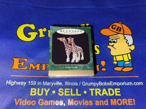 Gentle Giraffe (Miniature) (1994) Linda Sickman (Hallmark Keepsake) Pre-Owned: Ornament and Box