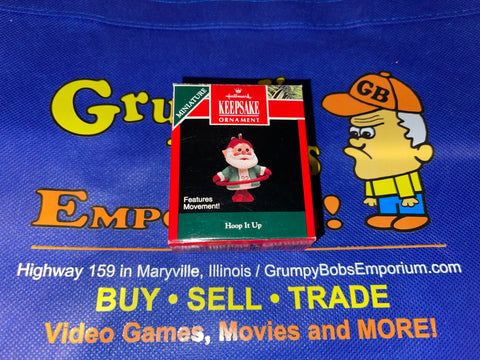Hoop It Up (Miniature) (1992) (Hallmark Keepsake) Pre-Owned: Ornament and Box