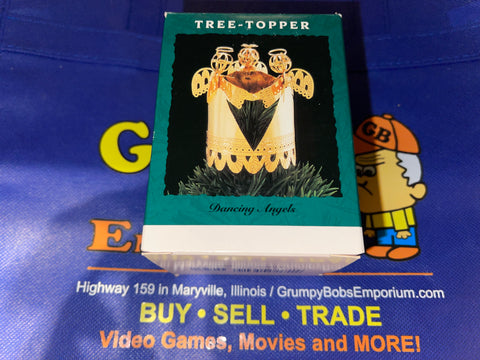 Tree-Topper: Dancing Angels (Dimensional Brass) (1992) (Hallmark Keepsake) Pre-Owned: Ornament and Box