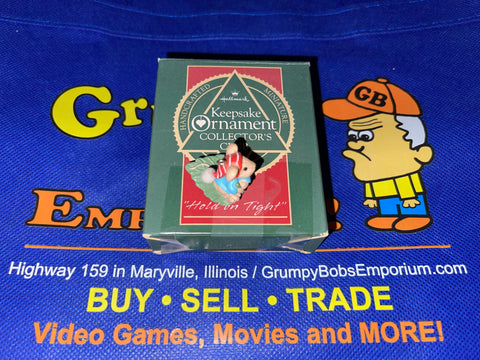 Hold On Tight (Collector's Club) (1988) (Miniature) (Hallmark Keepsake) Pre-Owned: Ornament and Box