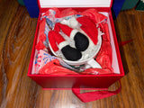 Santa Mug + Shelf Sitting Beanie Doll + Red Hallmark Box (Pre-Owned)