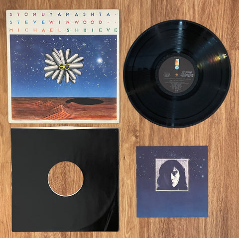 Yamashta/Winwood/Shrieve: "GO" / ILPS-9387 / 1976 Island Records, Inc. / USA / Includes Booklet / (See Notes) / (Vinyl) Pre-Owned