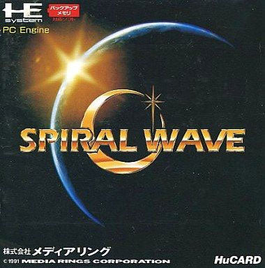 Spiral Wave (PC Engine Hu-Card - Import) Pre-Owned: Game, Manual, and Case