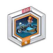 Eglantine's Motorcycle (Disney Infinity 2.0) Pre-Owned: Power Disc Only