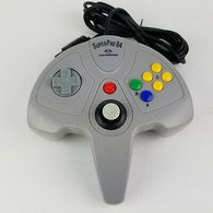SuperPad 64 Wired Controller - Grey (Performance) (Nintendo 64 Accessory) Pre-Owned