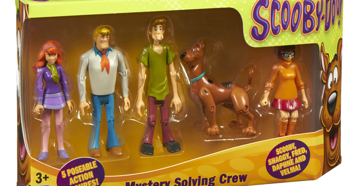 Scooby-Doo: Mystery Solving Crew Posable 5 Figure Set (2015