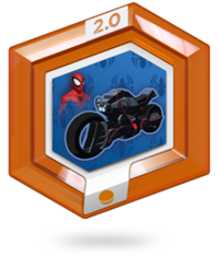 Spider-Cycle (Disney Infinity 2.0) Pre-Owned: Power Disc Only