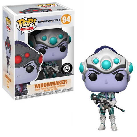 POP! Games #94: Overwatch - Widowmaker (Lootcrate Exclusive) (Funko POP!) Figure and Box w/ Protector