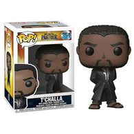 POP! Marvel #351: Black Panther - T'Challa (Funko POP! Bobble-Head) Figure and Box w/ Protector