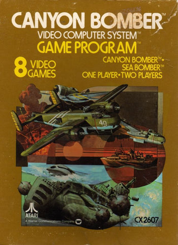 Canyon Bomber - CX2607 (Atari 2600) Pre-Owned: Cartridge Only
