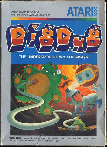 Dig Dug (Atari 5200) Pre-Owned: Cartridge Only
