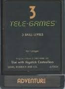 Adventure - 3 Tele-Games / Sears - 4975154  (Atari 2600) Pre-Owned: Cartridge Only