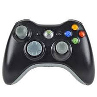 Official Microsoft Wireless Controller - Original Black (Xbox 360) Pre-Owned
