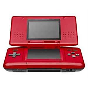 System - Red (Original Nintendo DS) Pre-Owned w/ Charger & Stylus