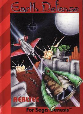 Earth Defense (Sega Genesis) Pre-Owned: Game, Manual, and Case