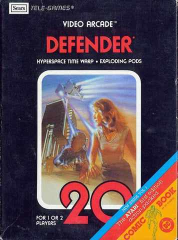 Defender - Tele-Games / Sears - 4975186 (Atari 2600) Pre-Owned: Cartridge Only