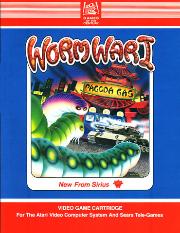 Worm War I (Atari 2600) Pre-Owned: Cartridge Only
