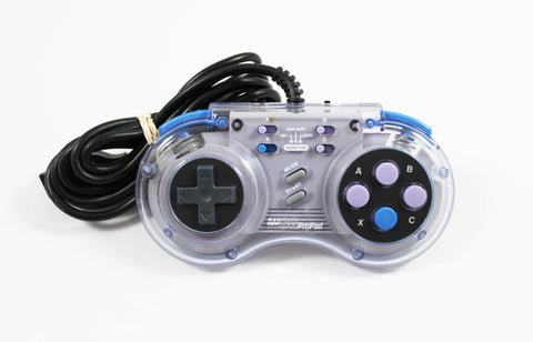 Wired Controller - All New SG ProPad - Clear (Sega Genesis) Pre-Owned