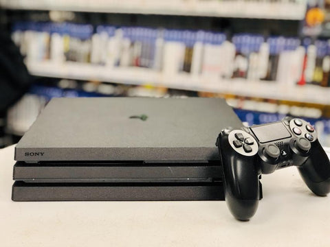 System - 1TB PRO - Black (Playstation 4) Pre-Owned w/ Controller & Hookups (In-store Pick-up Only)