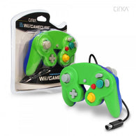 Wired Controller for Wii / GameCube (Green/ Blue) - CirKa (NEW)