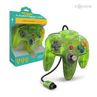 Wire Controller - Cyanine / Jungle Green (Tomee) (Nintendo 64) NEW