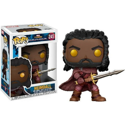 POP! Marvel #245: Thor Ragnarok - Heimdall (Funko POP! Bobble-Head) Figure and Box w/ Protector