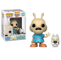 Pop! Animation #320: (Nickelodeon) Rocko's Modern Life Rocko with Spunky (Funko POP!) Figure and Box w/ Protector