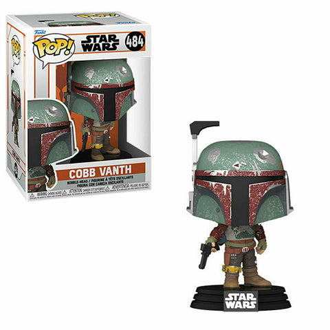 POP! Star Wars #484: The Mandalorian - Cobb Vanth (Funko POP! Bobble-Head) Figure and Box w/ Protector