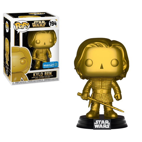 POP! Star Wars #194: Kylo Ren (Wal-Mart Exclusive) (Funko POP! Bobble-Head) Figure and Box w/ Protector
