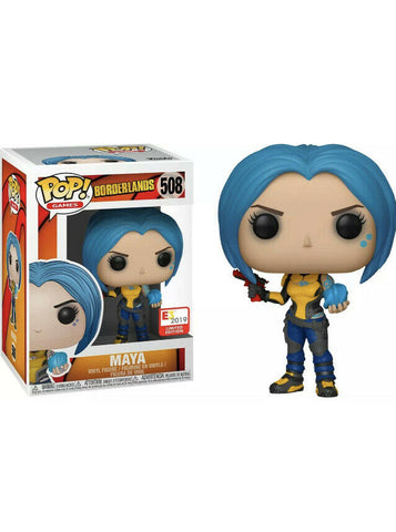 POP! Games #508: Borderlands - Maya (E3 2019 Limited Edition) (Funko POP!) Figure and Box w/ Protector