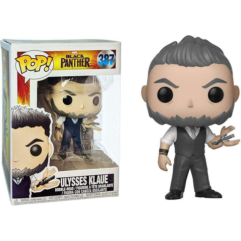 POP! Marvel #387: Black Panther - Ulysses Klaue (Funko POP! Bobble-Head) Figure and Box w/ Protector