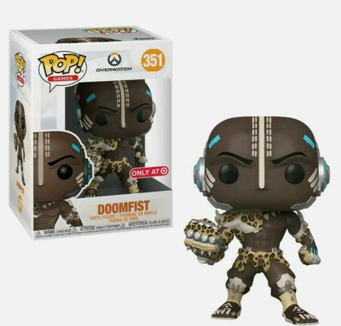 POP! Games #351: Overwatch - Doomfist (Target Exclusive) (Funko POP!) Figure and Box w/ Protector