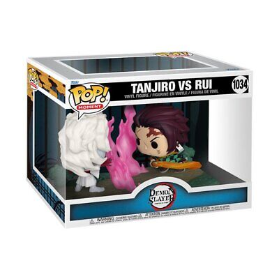 POP! Moment #1034: Demon Slayer - Kimetsu No Yaiba - Tanjiro vs Rui (Funko POP!) Figure and Box