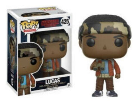 POP! Television #425: Stranger Things - Lucas (Funko POP!) Figure and Box w/ Protector