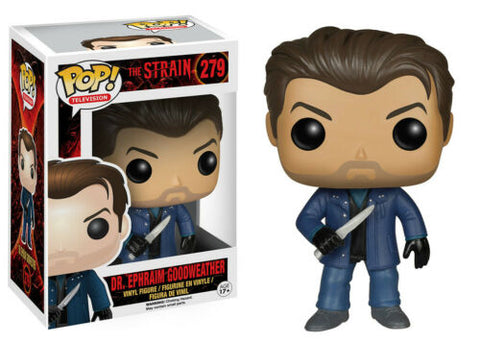 POP! Television #279: The Strain - Dr. Ephraim Goodweather (Funko POP!) Figure and Box w/ Protector (Box Damage)