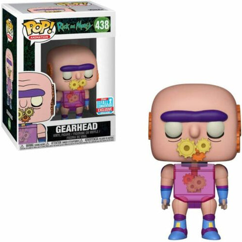 POP! Animation #438: Rick and Morty - Gearhead (2018 Fall Convention Exclusive Limited Edition) (Funko POP!) Figure and Original Box