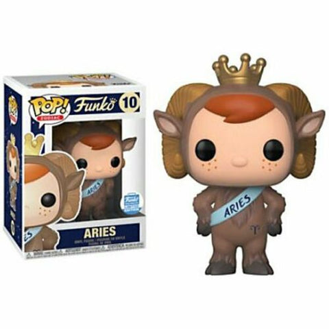 POP! Zodiac #10: Aries (Funko Shop Limited Edition) (Funko POP!) Figure and Box w/ Protector