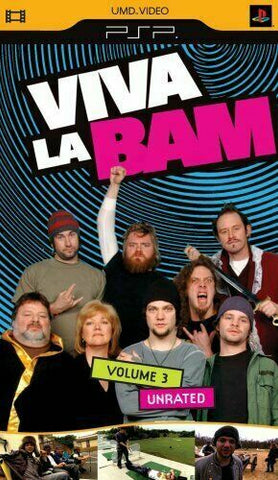 Viva La Bam: Vol 3 (Unrated) (PSP UMD Movie) Pre-Owned