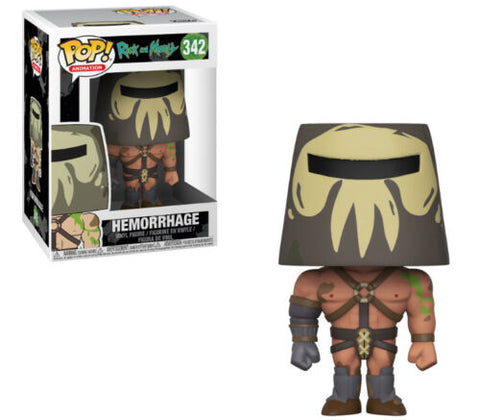 POP! Animation #342: Rick and Morty - Hemorrhage (Funko POP!) Figure and Box w/ Protector