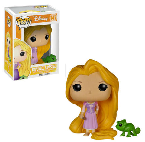 POP! Disney #147: Tangeled - Rapunzel & Pascal (Funko POP!) Figure and Box w/ Protector