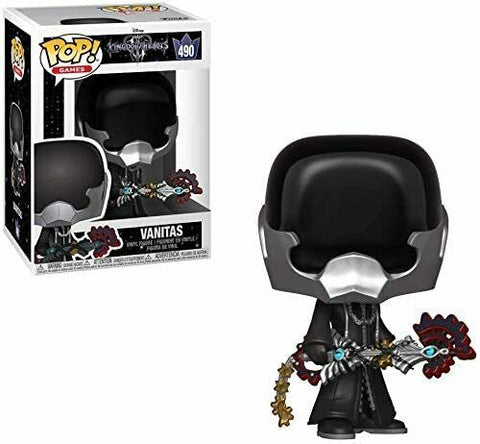 POP! Disney #490: Kingdom Hearts III - Vanitas (Funko POP!) Figure and Box w/ Protector
