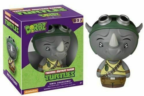 Dorbz #57: Teenage Mutant Ninja Turtles - Rocksteady (Nickelodeon) (Vinyl Sugar) New