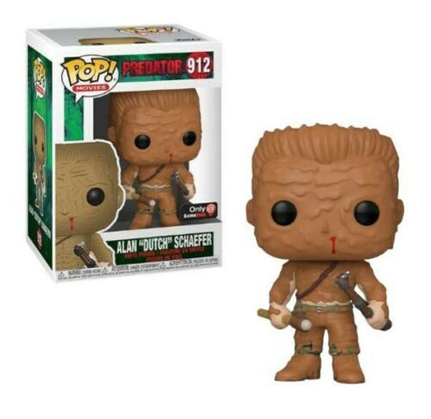 POP! Movies #912: Predator - Alan "Dutch" Schaefer (Gamestop Exclusive) (Funko POP!) Figure and Box w/ Protector