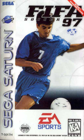 FIFA 97 (Sega Saturn) Pre-Owned: Game, Manual, and Case